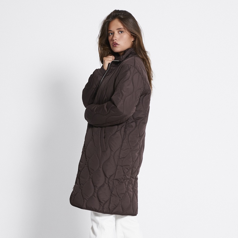 Quilted jacket "Diana" Brown